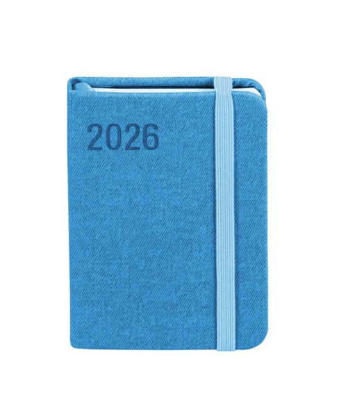 Kalendarz książkowy A7 TDW Awangarda niebieski Antra